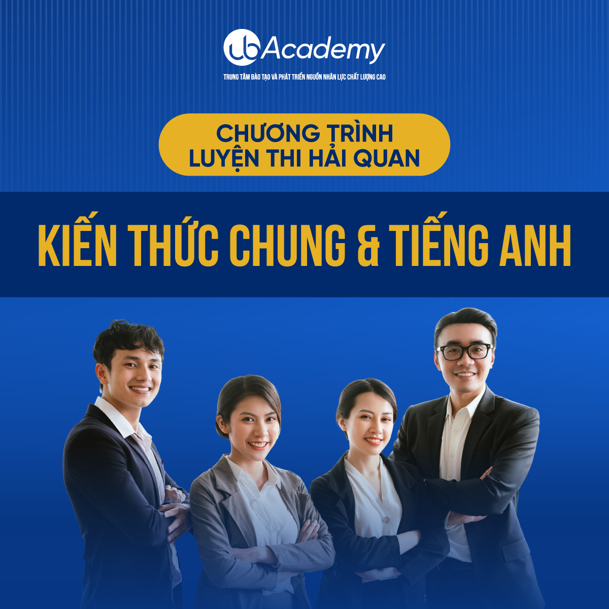 Chương trình Luyện thi Hải Quan - Kiến thức chung & Tiếng anh